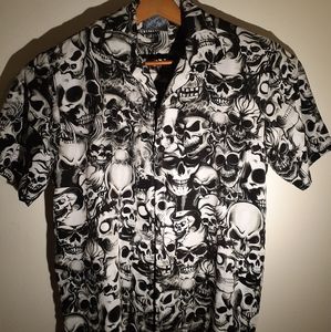 Sapphire Lounge mens short sleeve shirt